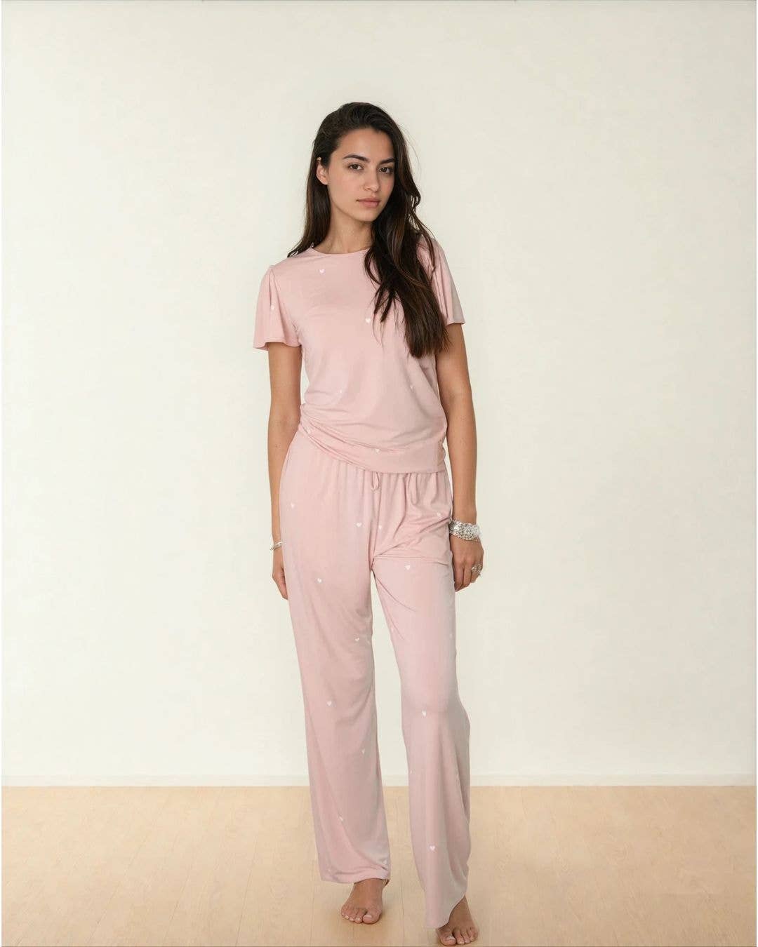PRIV - Blush Heartful Heart PJs