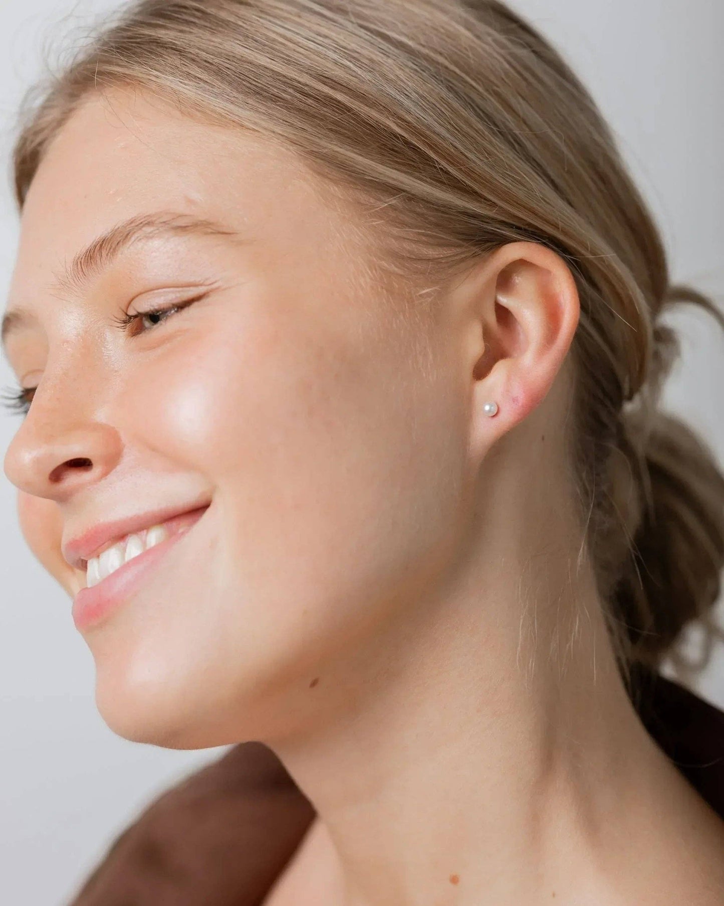 Pearl Stud Earrings
