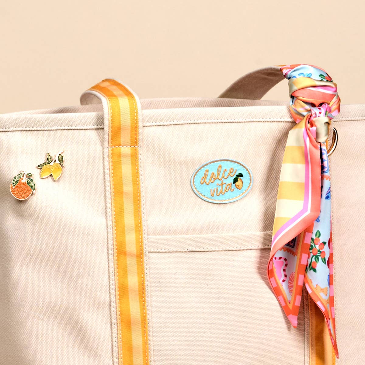 The Darling Canvas Tote Bag – Ciao Bella