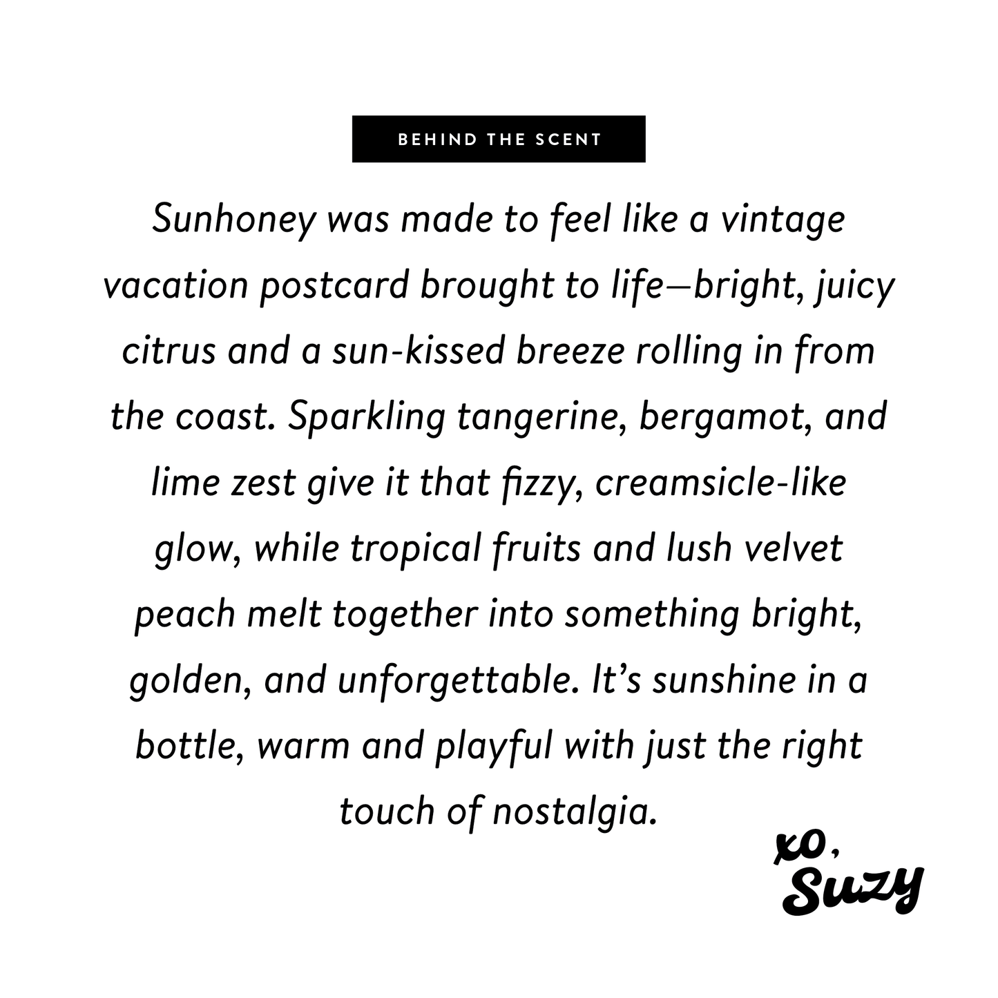 West Clay - Sunhoney Perfume - 1.7 oz