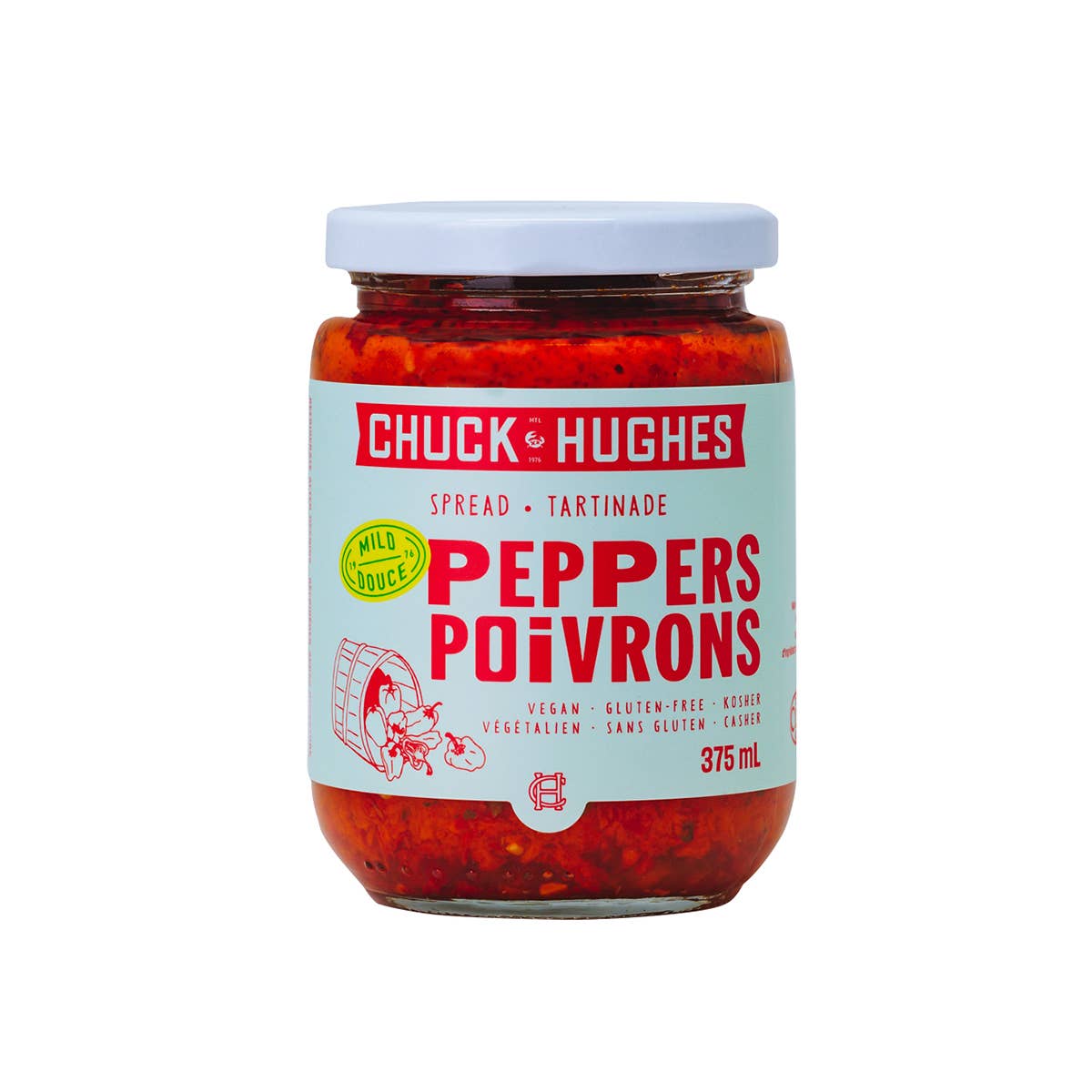 Chuck Hughes' Mild Pepper Spread