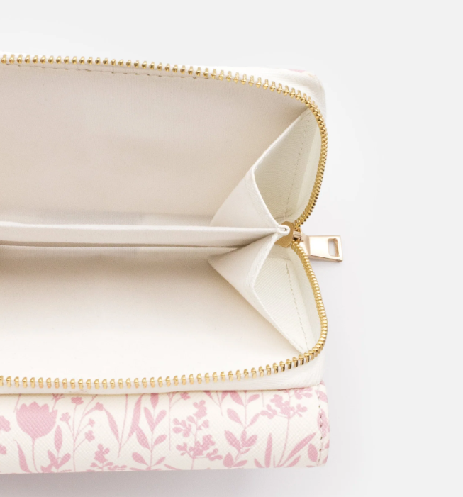 Bizou Ivory Floral Wallet