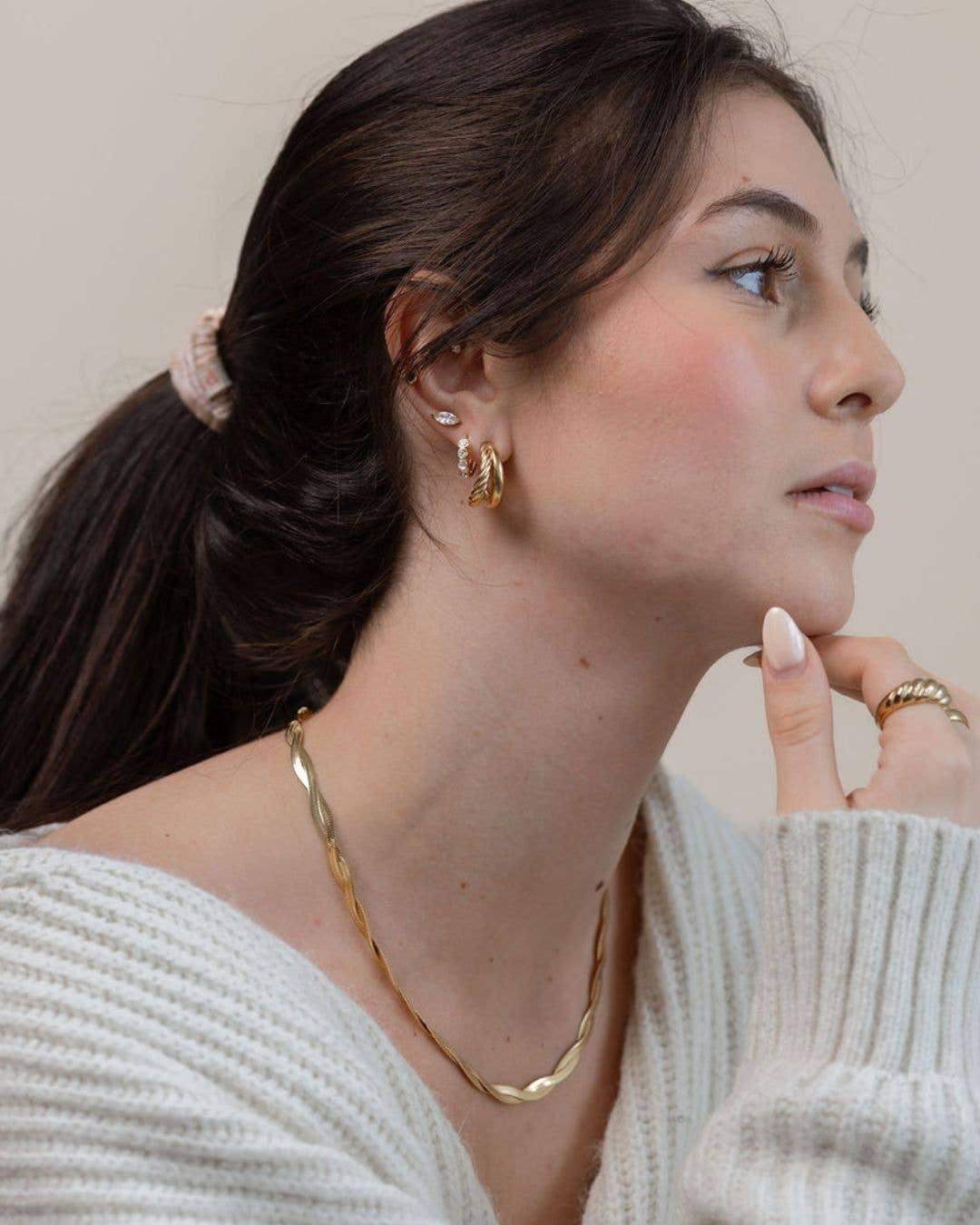 Ana Hoop Earrings