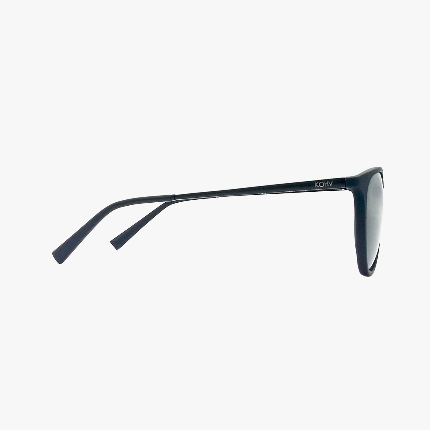 HALE MIDNIGHT Polarized Round Sunglasses