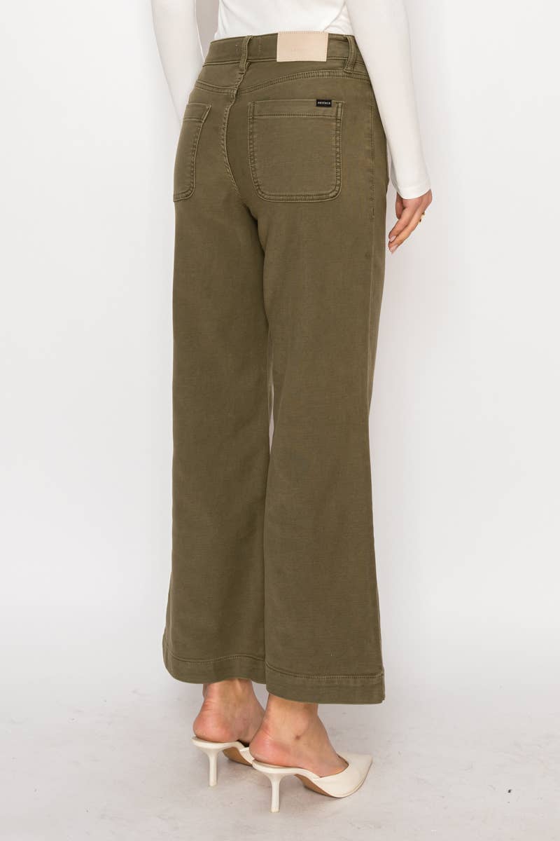 HIGH RISE TUMMY CONTROL CROP PALAZZO