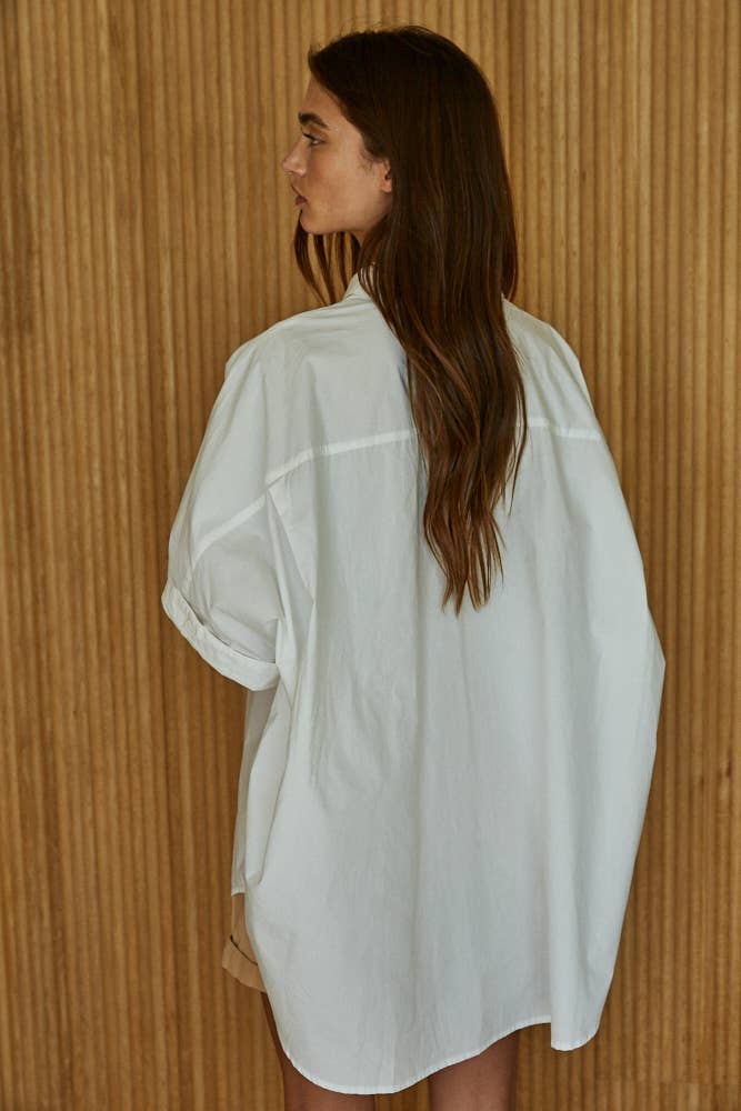 By Together Oversized Cotton Shirt