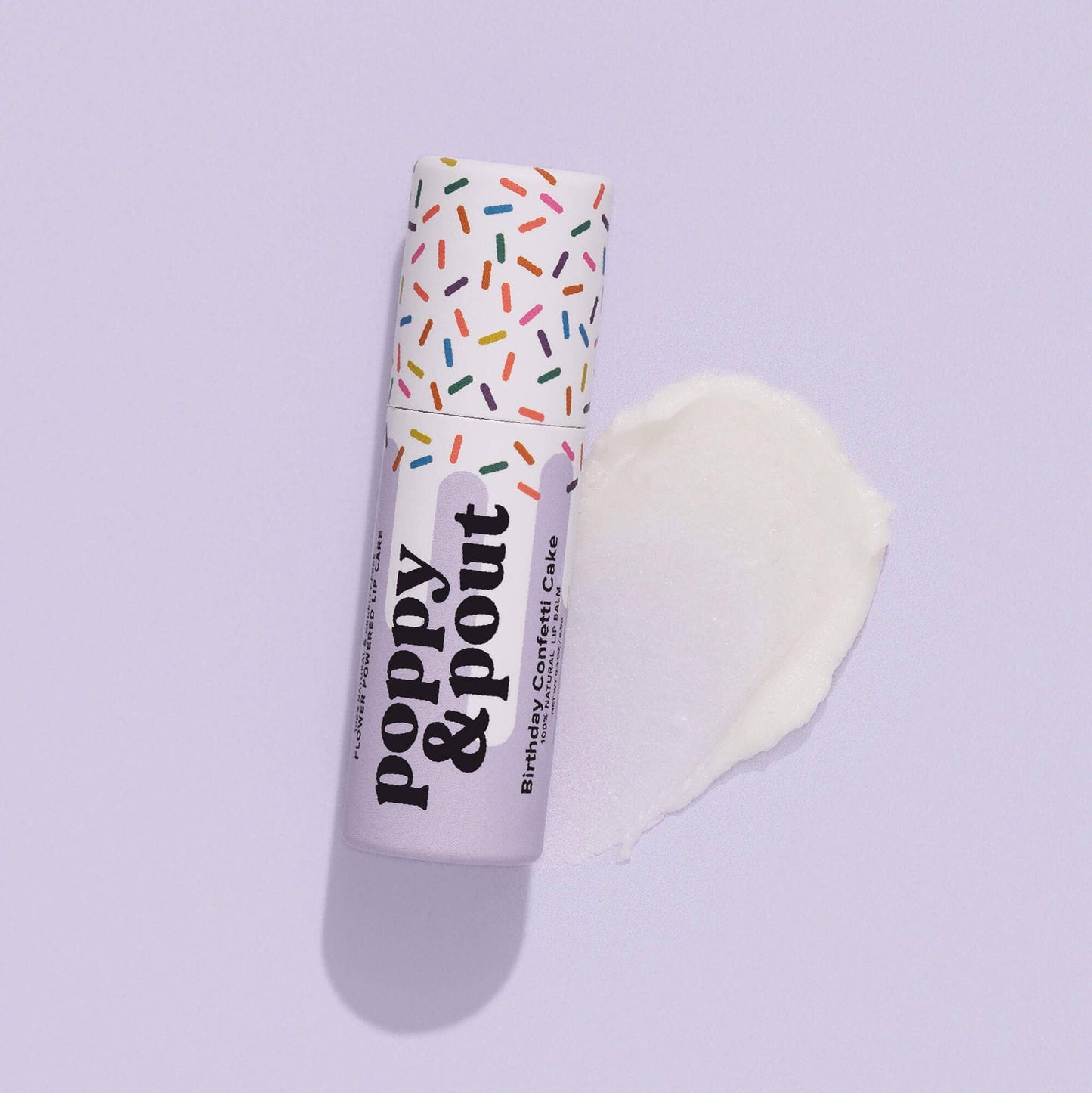 Poppy & Pout Birthday Confetti Cake Lip Balm