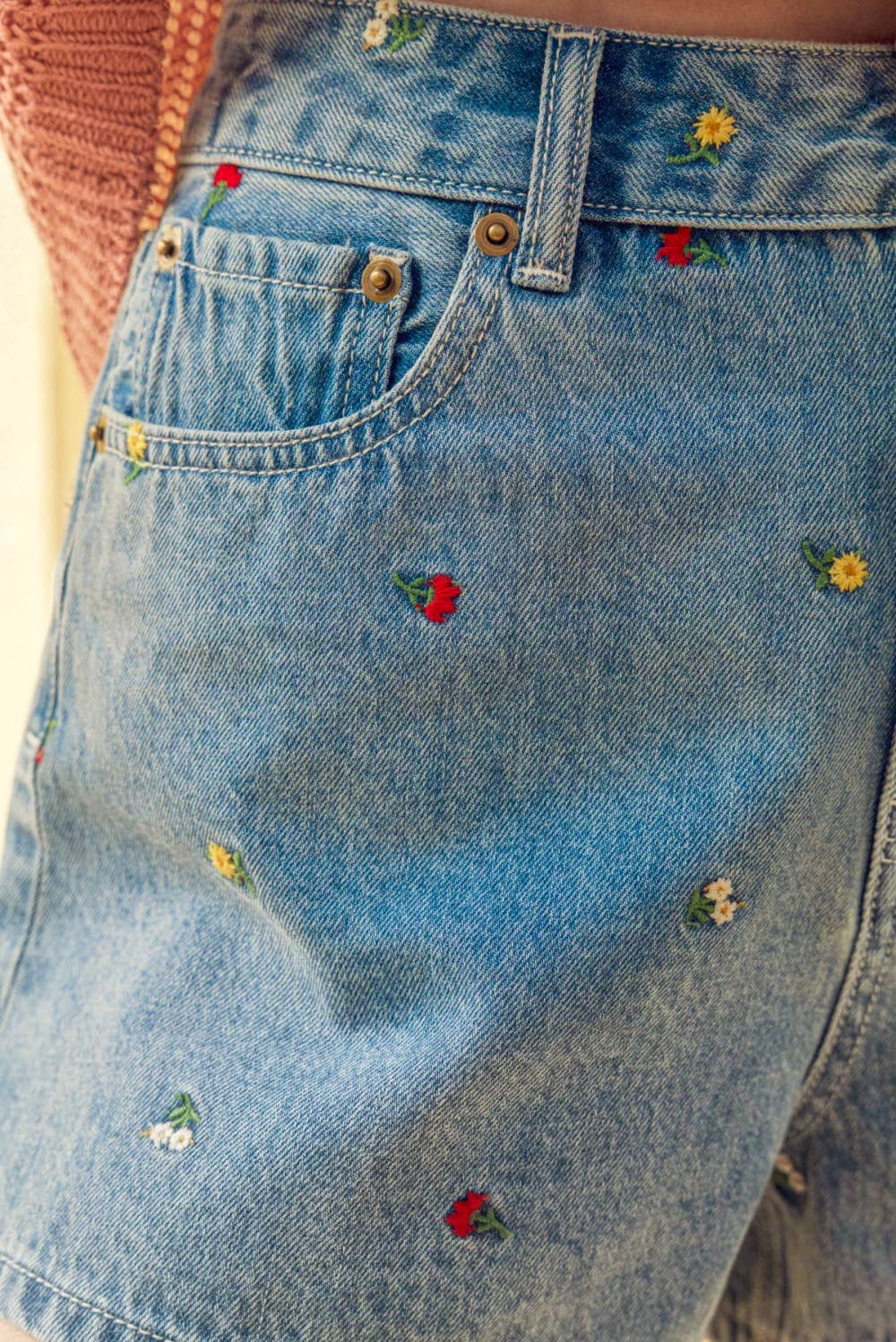 Miou Muse Denim Shorts