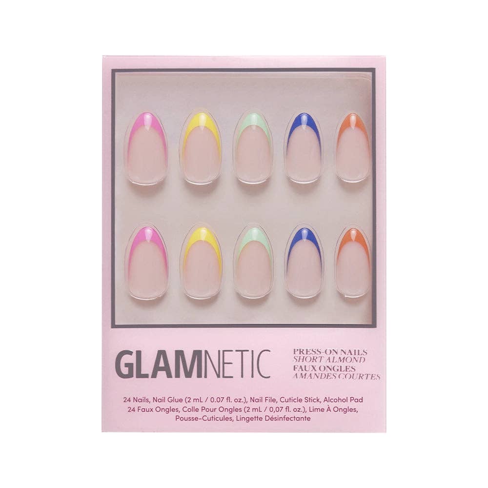 Sprinkles Press-On Nails | Short Almond | Bright Multicolor