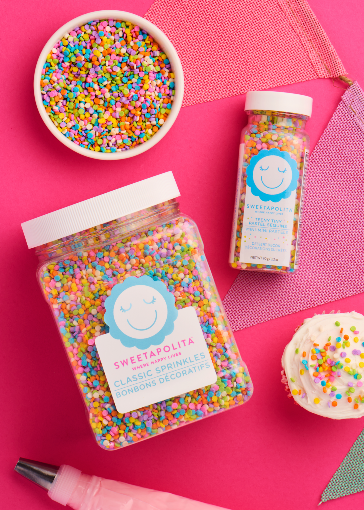 Teeny Tiny Pastel Sequins