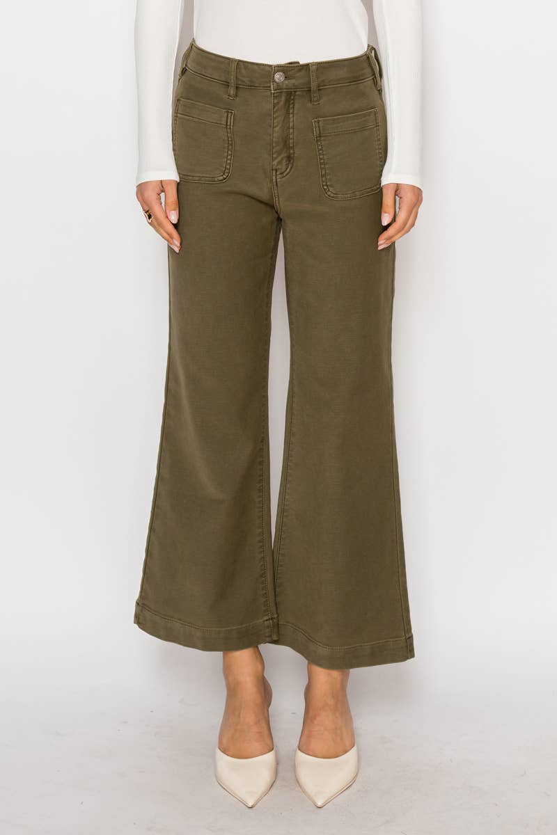 HIGH RISE TUMMY CONTROL CROP PALAZZO