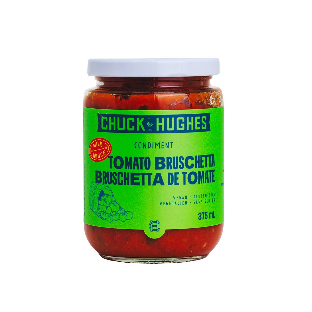 Chuck Hughes' Mild Tomato Bruschetta