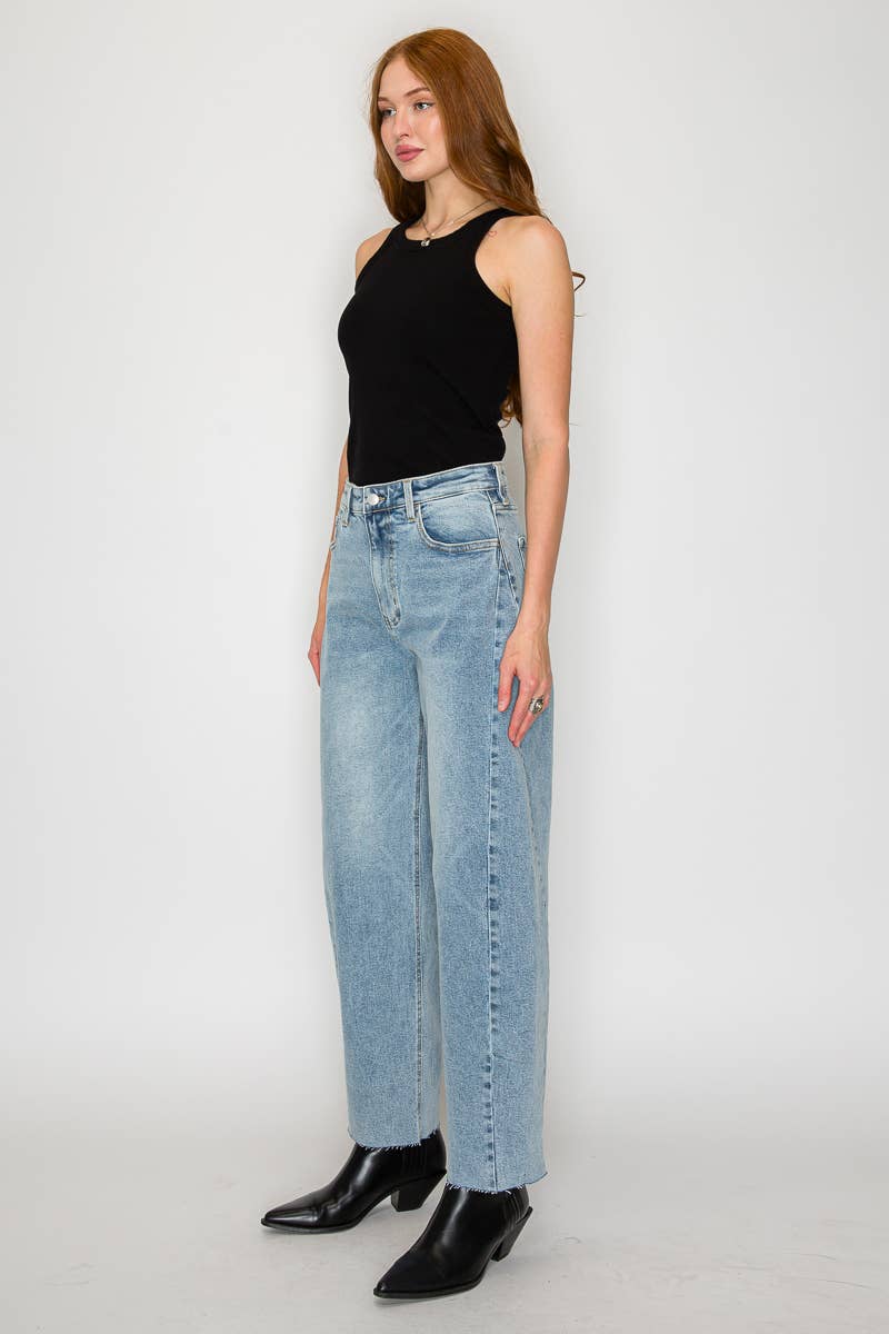 Artemis Vintage High Rise Barrel Jean