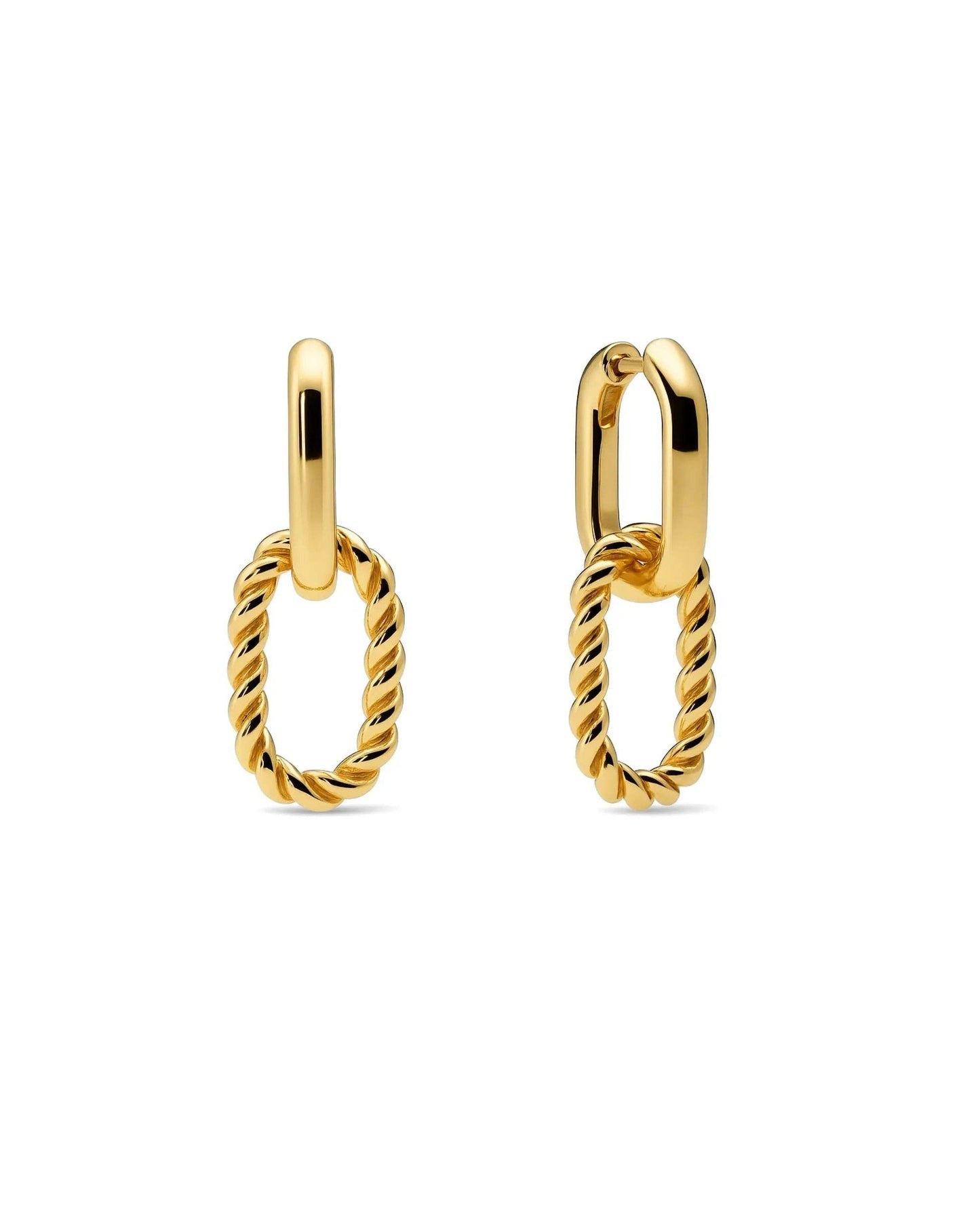 Louisa Double Hoop Earrings