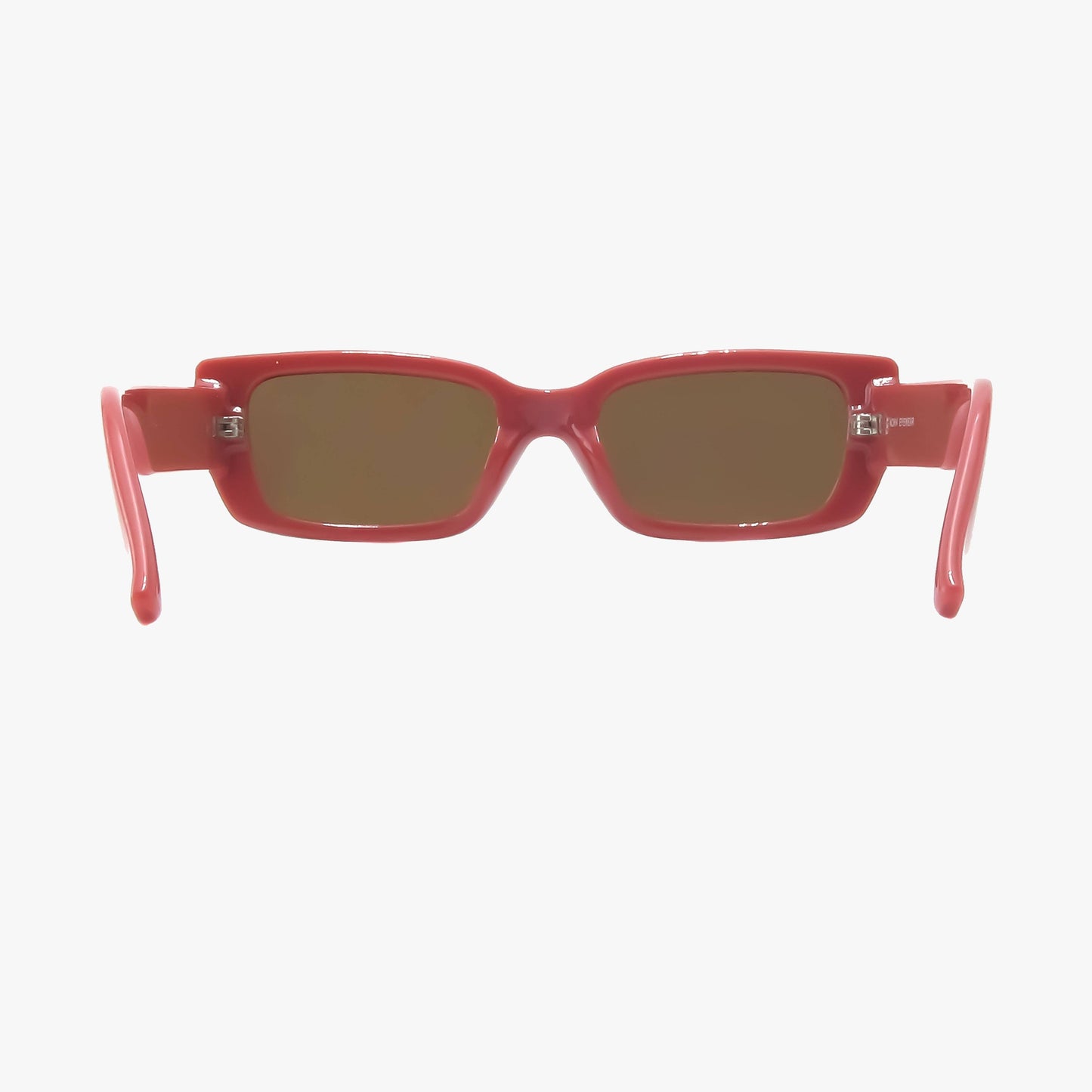 HAVEN ROSE CLAY Polarized Fashion Rectangle Sunglasses