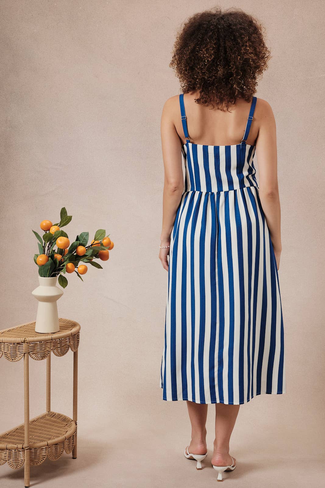 Sunday Edition Fit and Flare Midi Dress