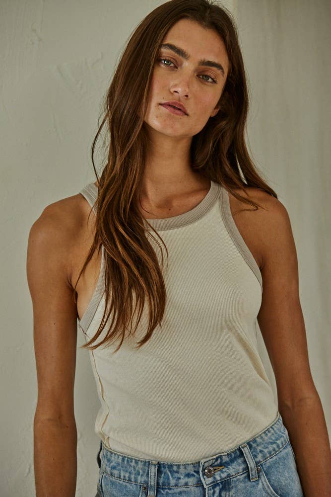 By Together Knit Cotton Tank