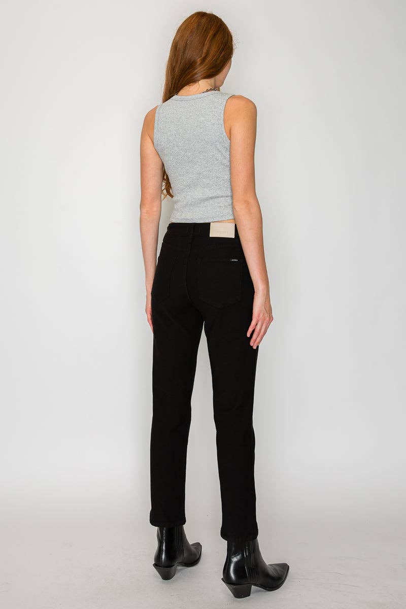 HIGH RISE STRAIGHT PFD JEANS
