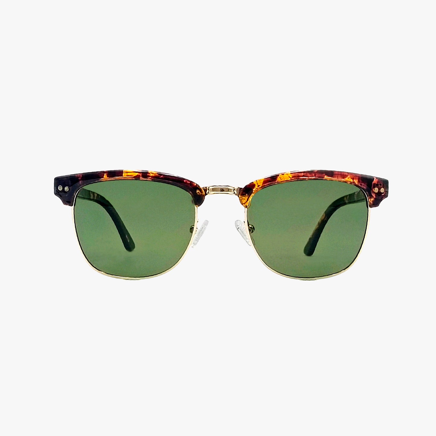 WESTON ESPRESSO Polarized Semi-Rimless Fashion Sunglasses