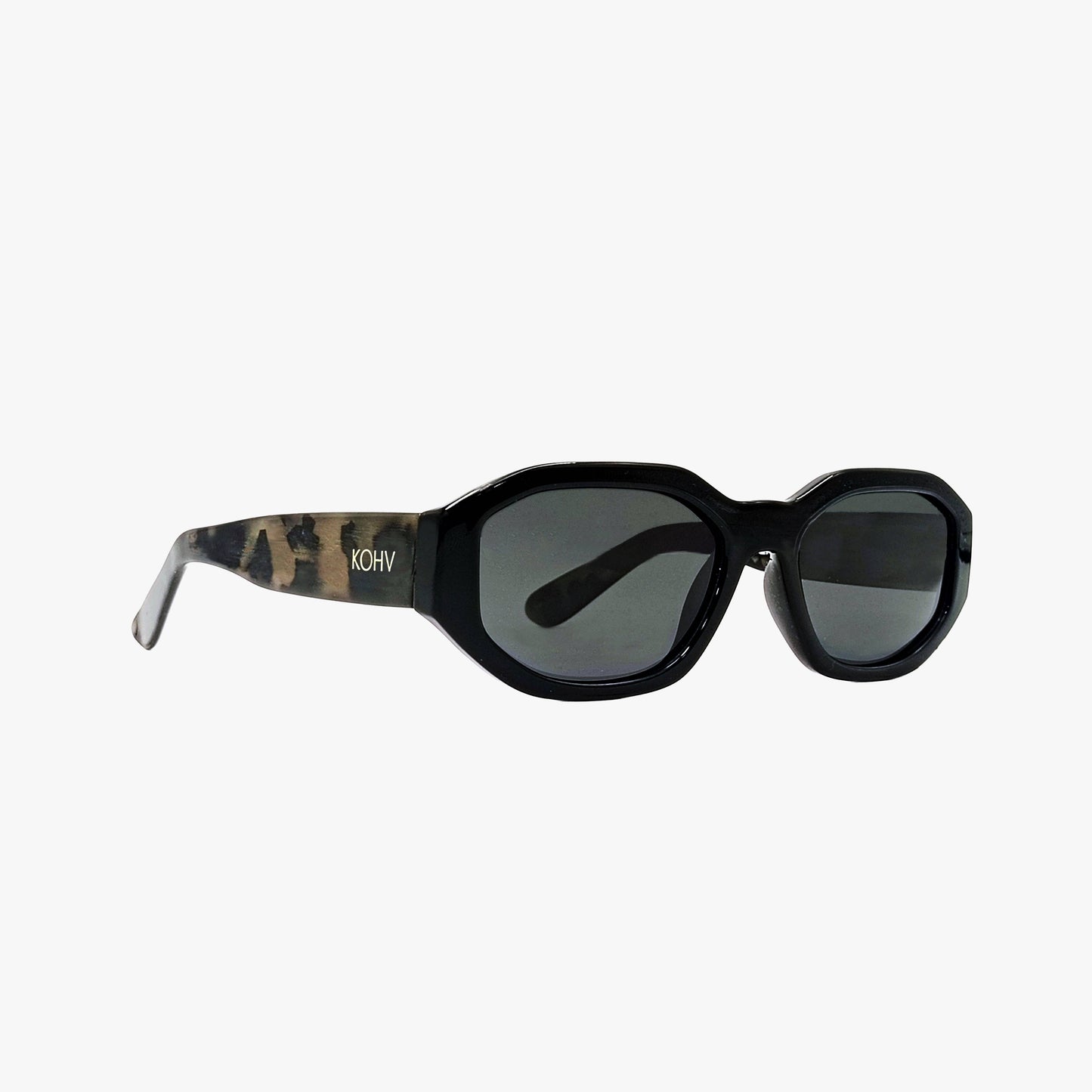 BEA MIDNIGHT TORTOISE Polarized Geometric Fashion Sunglasses