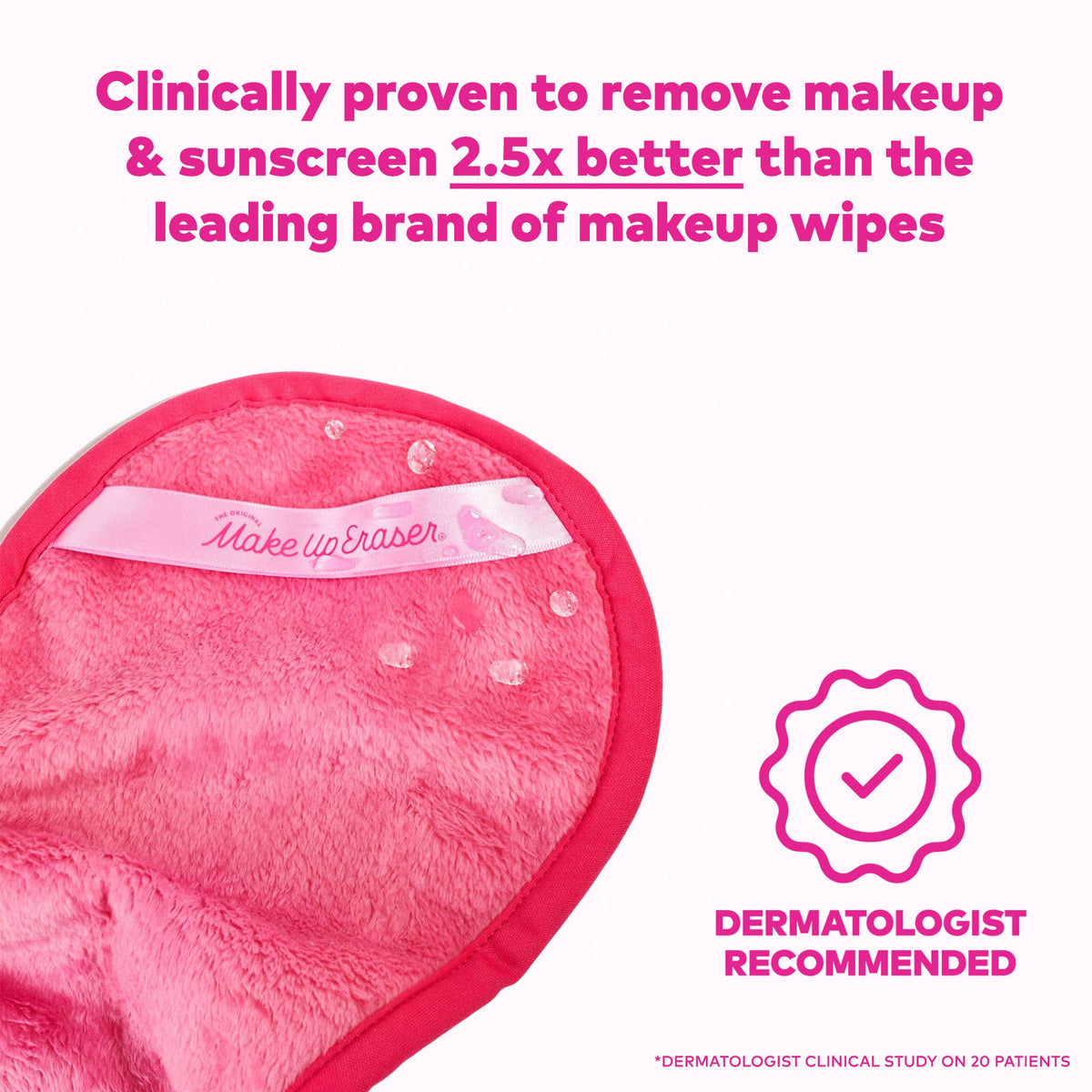 Original Pink MakeUp Eraser Pro