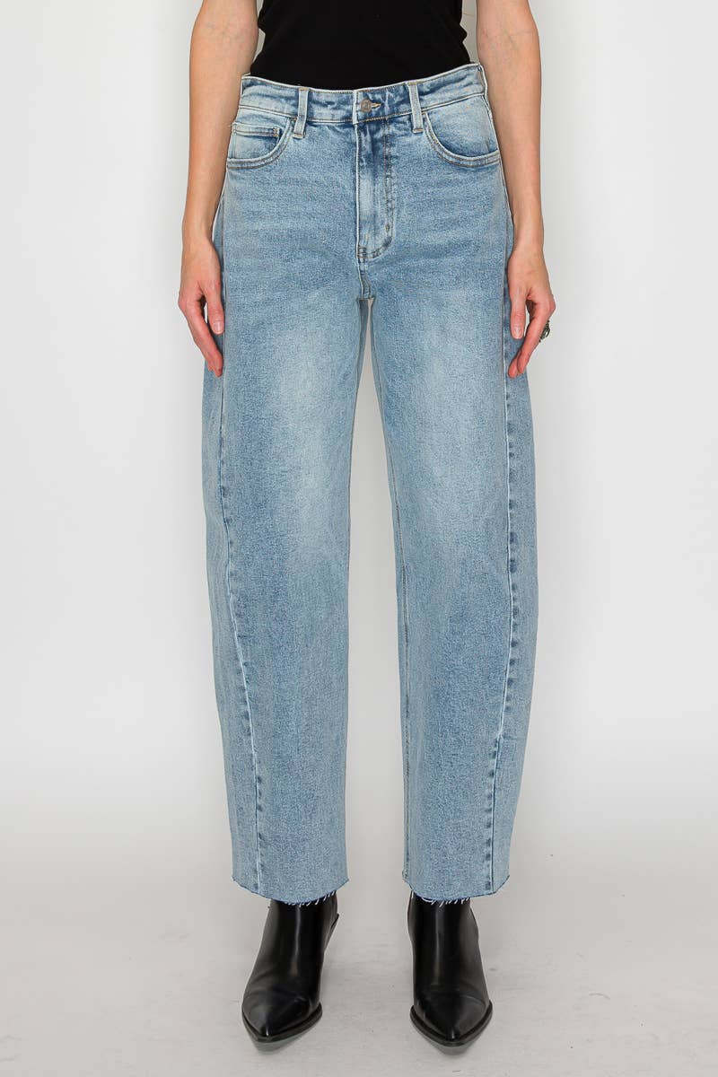 Artemis Vintage High Rise Barrel Jean
