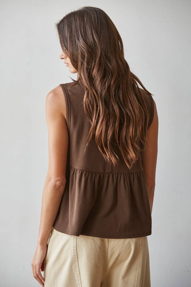 By Together Knit Sleeveless Top