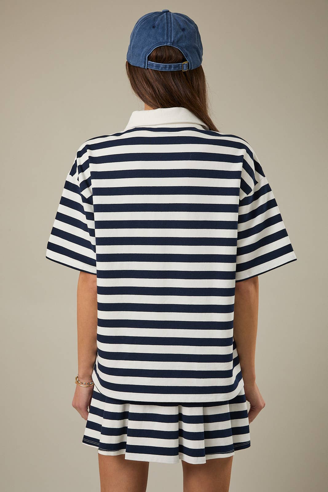 Sunday Edition Striped Polo