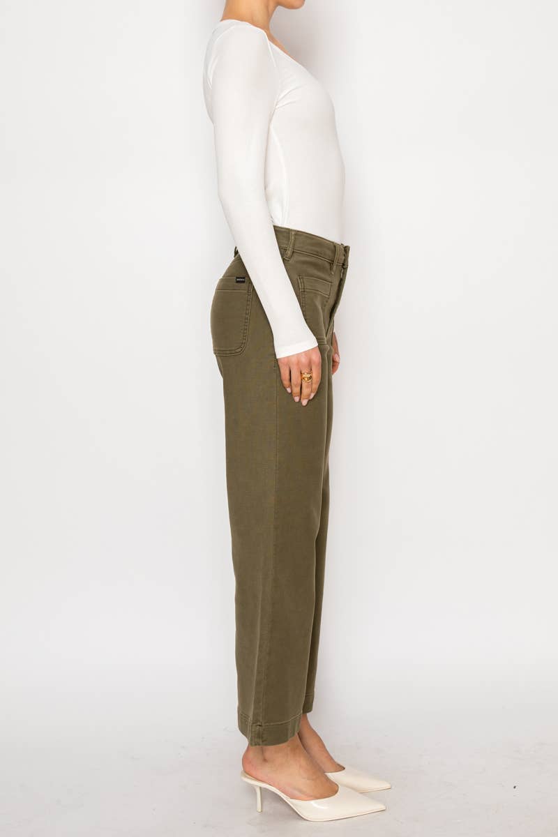 HIGH RISE TUMMY CONTROL CROP PALAZZO