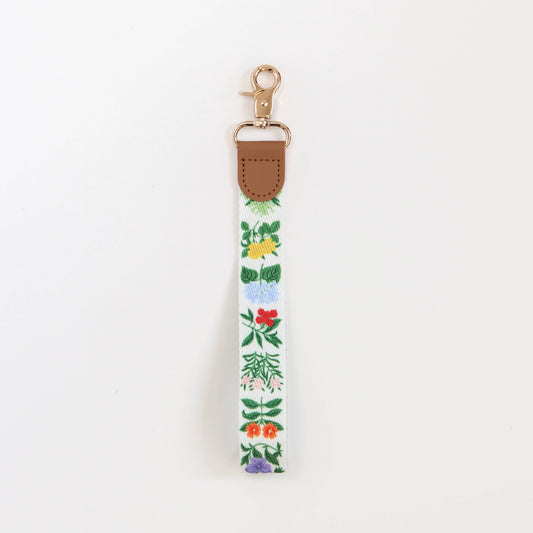 Folk Floral | Wristlet