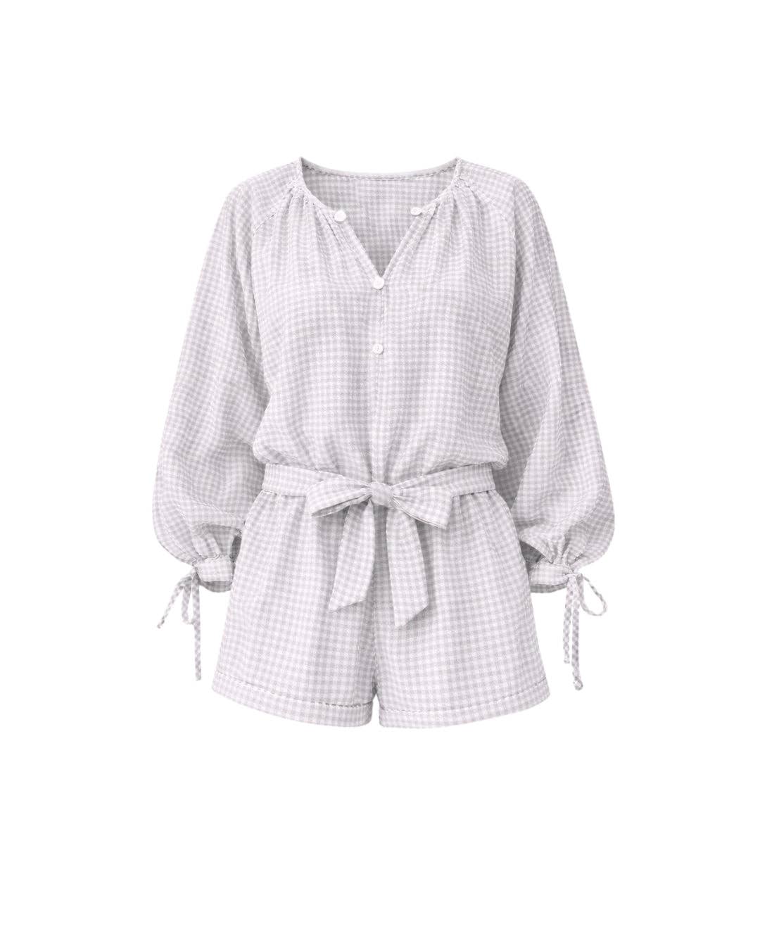 PRIV Belted Romper