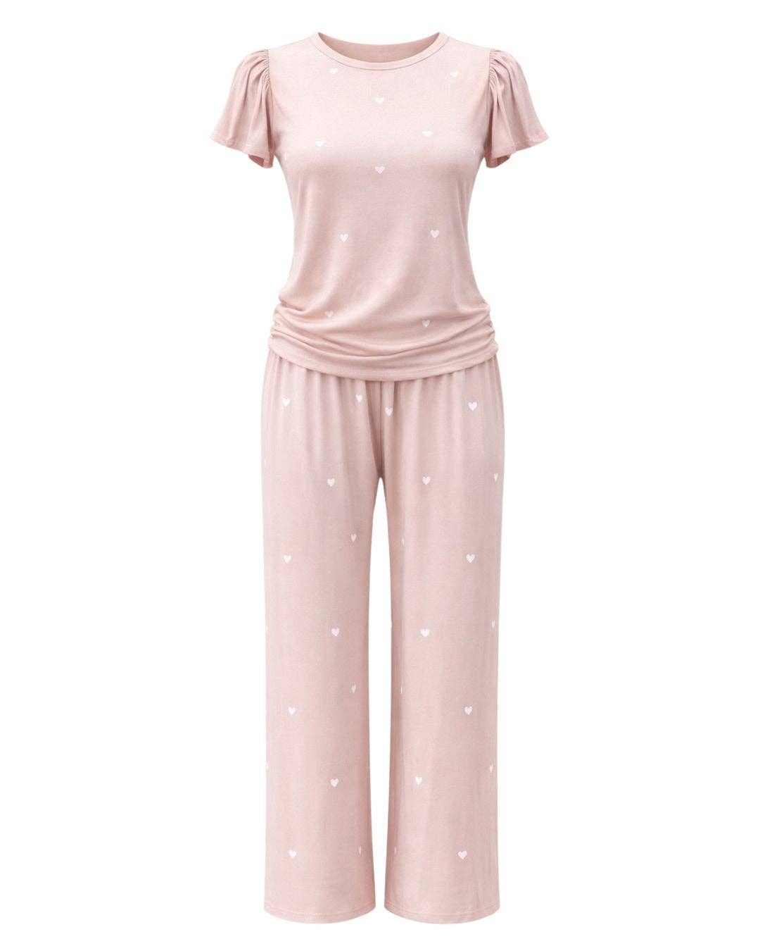 PRIV - Blush Heartful Heart PJs