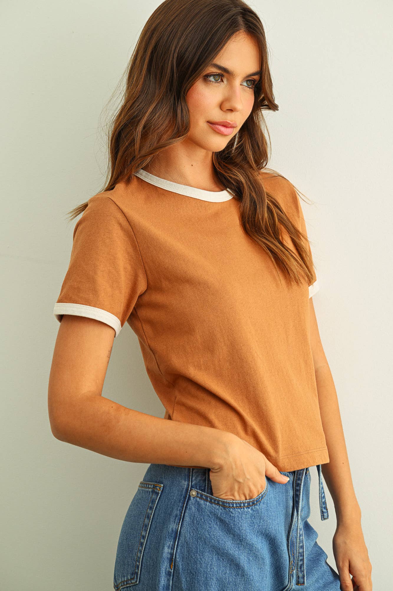 Miou Muse Ringer Tee