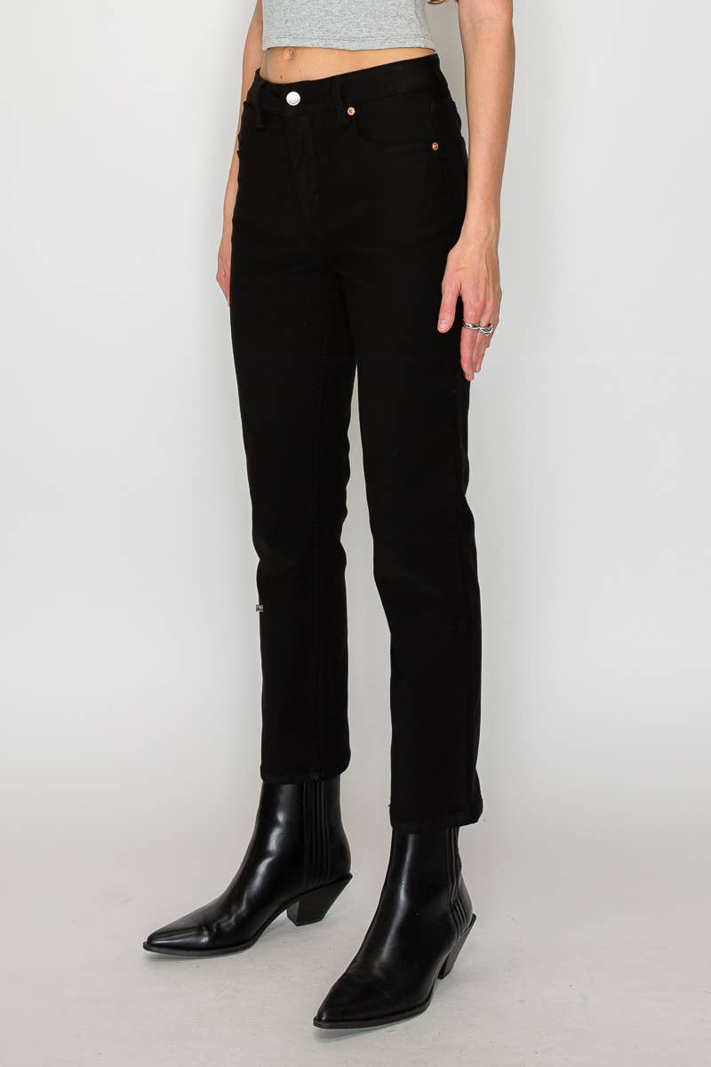 HIGH RISE STRAIGHT PFD JEANS