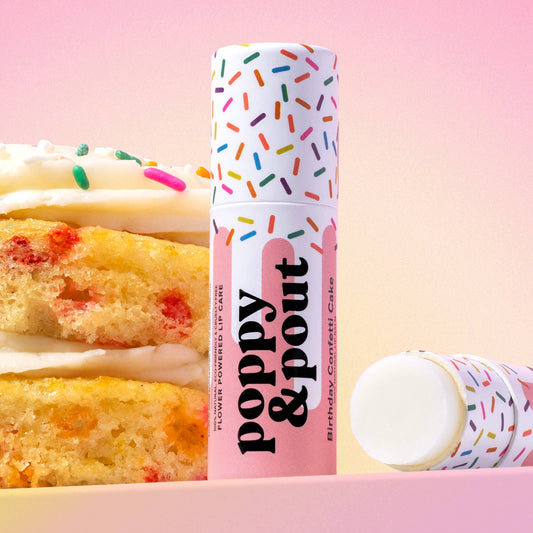 Poppy and Pout - Birthday Confetti Cake