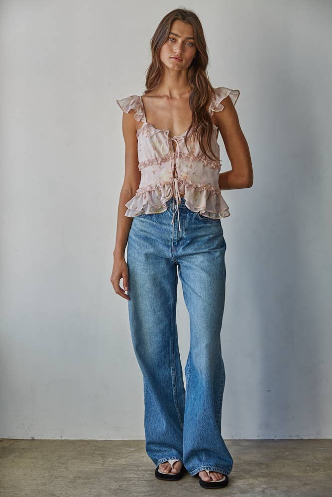 By Together Ruffled Top
