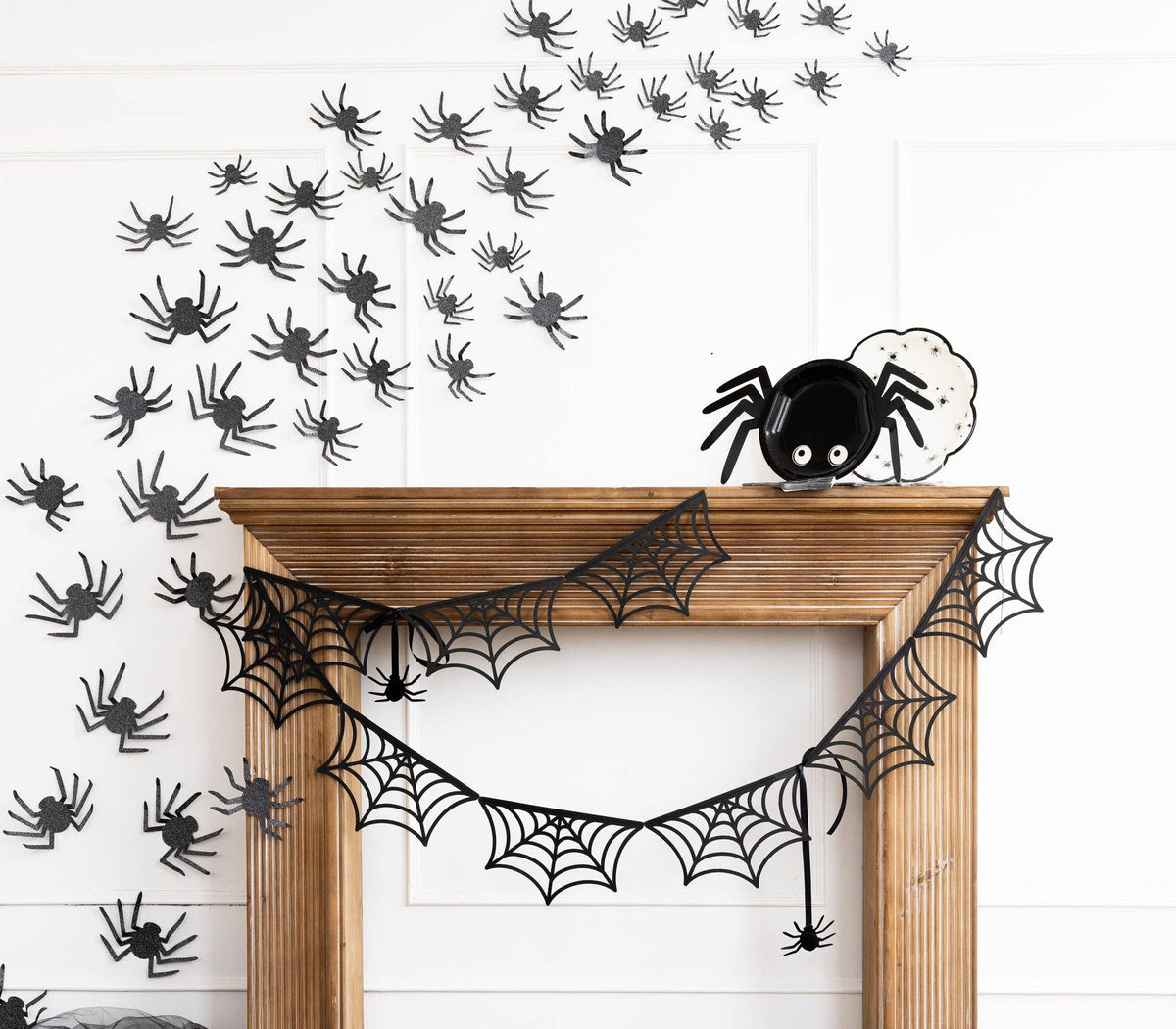 Tiny Spider Paper Plate