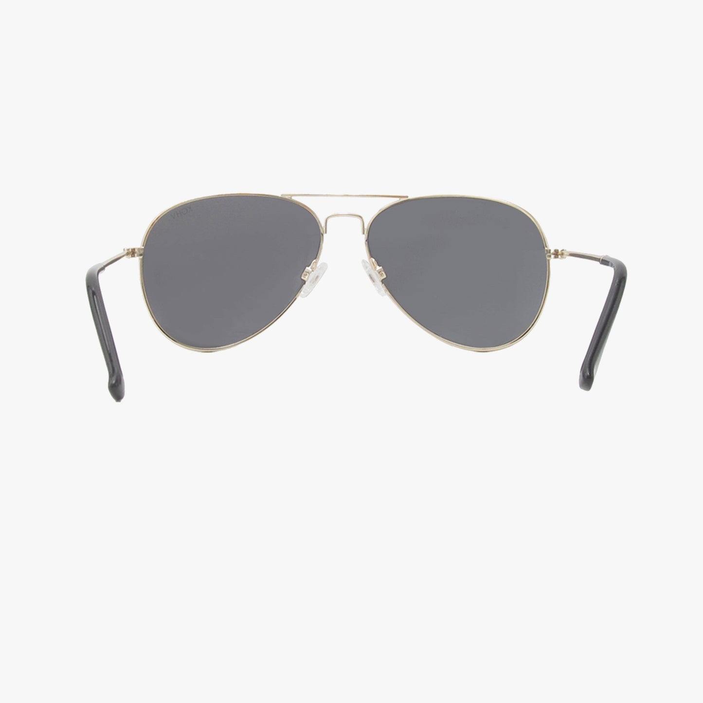RYDER SMOKE Polarized Aviator Metal Sunglasses