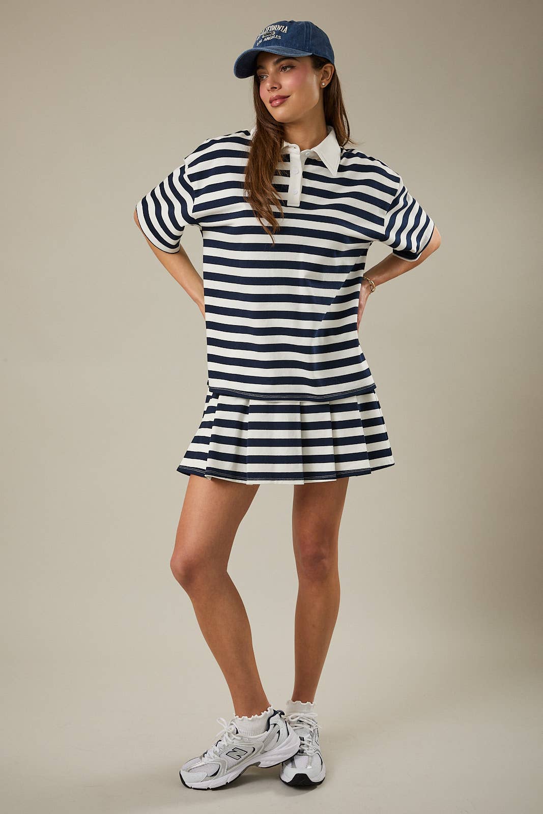 Sunday Edition Striped Polo