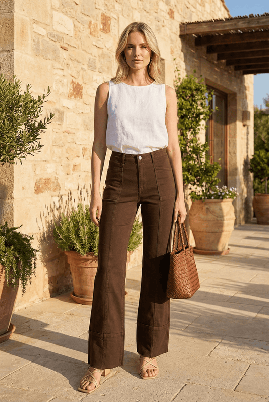 TUMMY CONTROL HIGH RISE BOOTCUT PFD JEANS