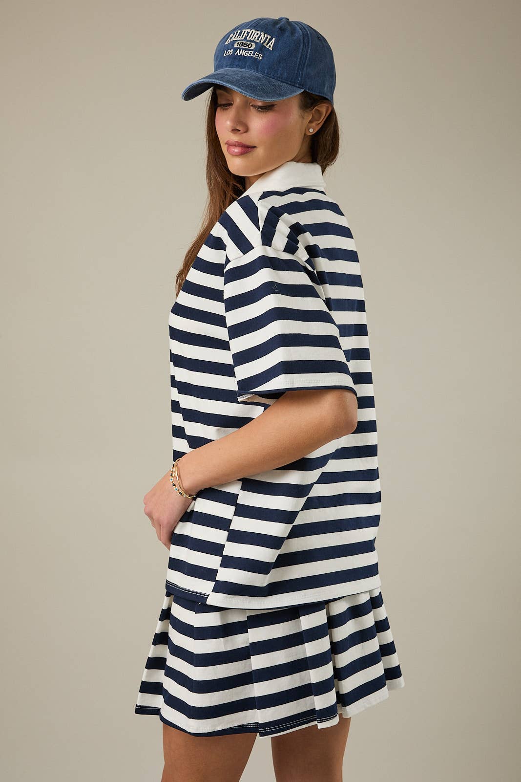 Sunday Edition Striped Polo