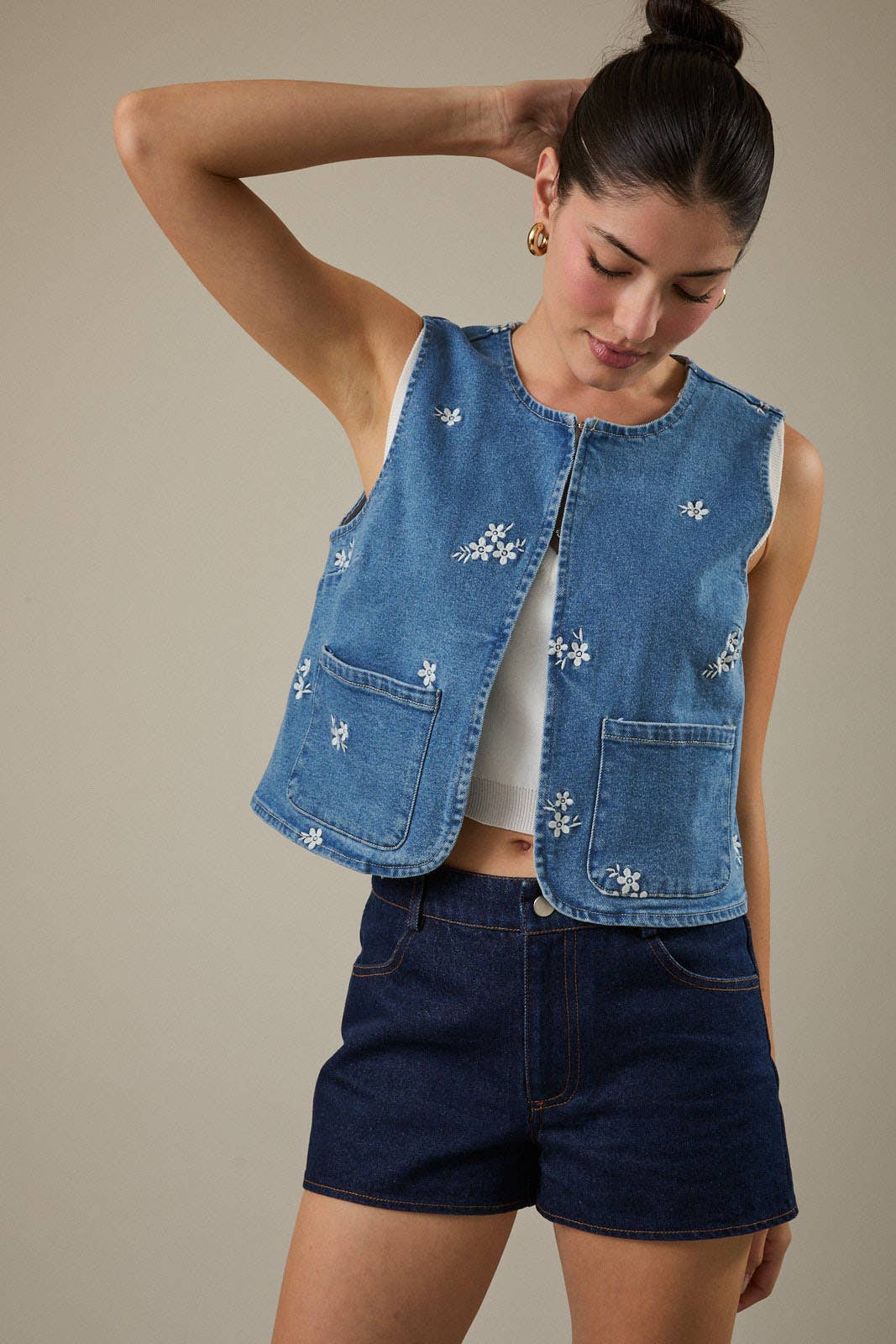 Sunday Edition Denim Vest