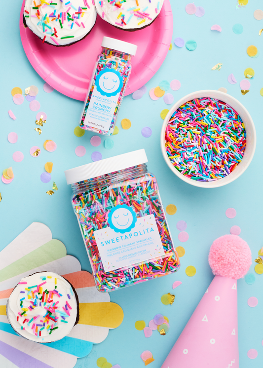 Rainbow Crunchy Sprinkles