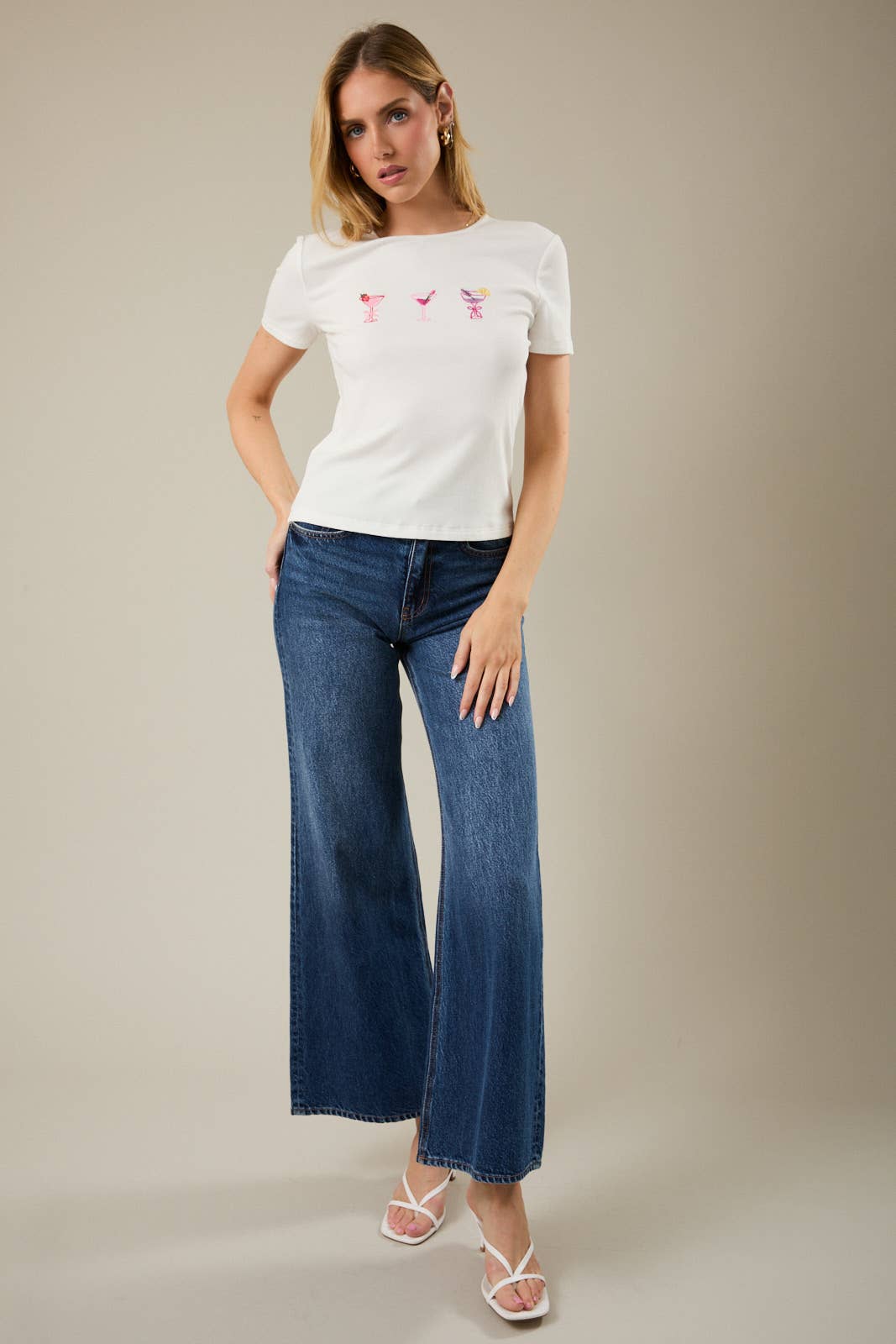 Sunday Edition Embroidered Tee