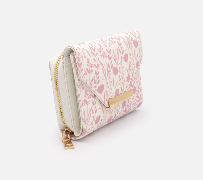 Bizou Ivory Floral Wallet