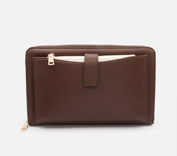 Bizou Large Wallet w/ Removeable Pouch