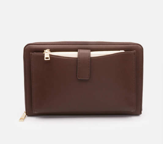 Bizou Large Wallet w/ Removeable Pouch
