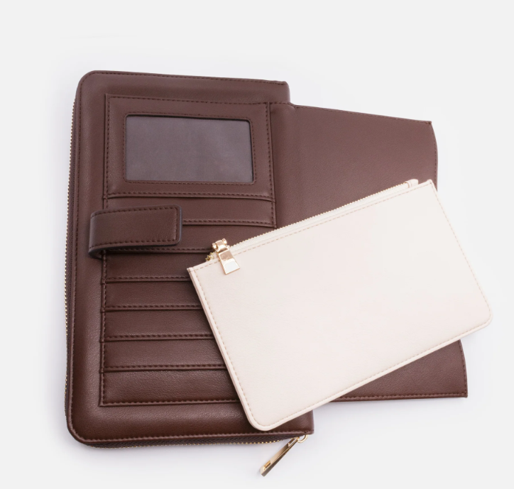 Bizou Large Wallet w/ Removeable Pouch