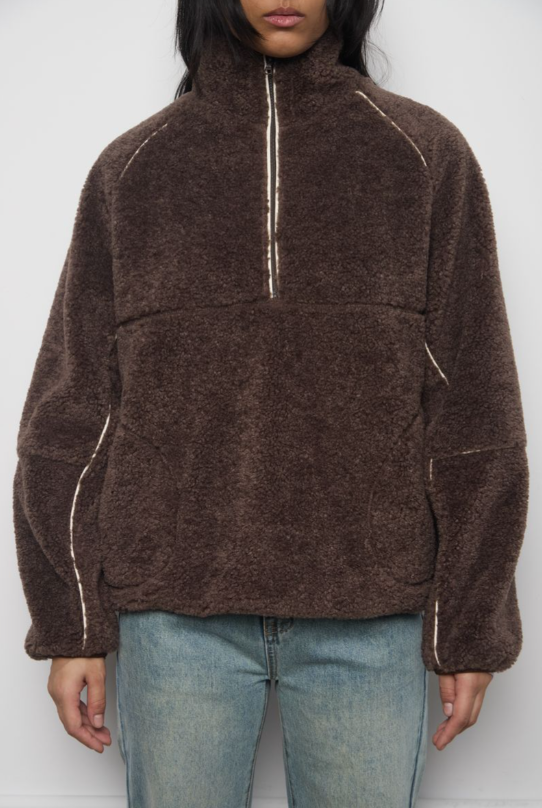 Kuwalla Leatherline Sherpa Halfzip