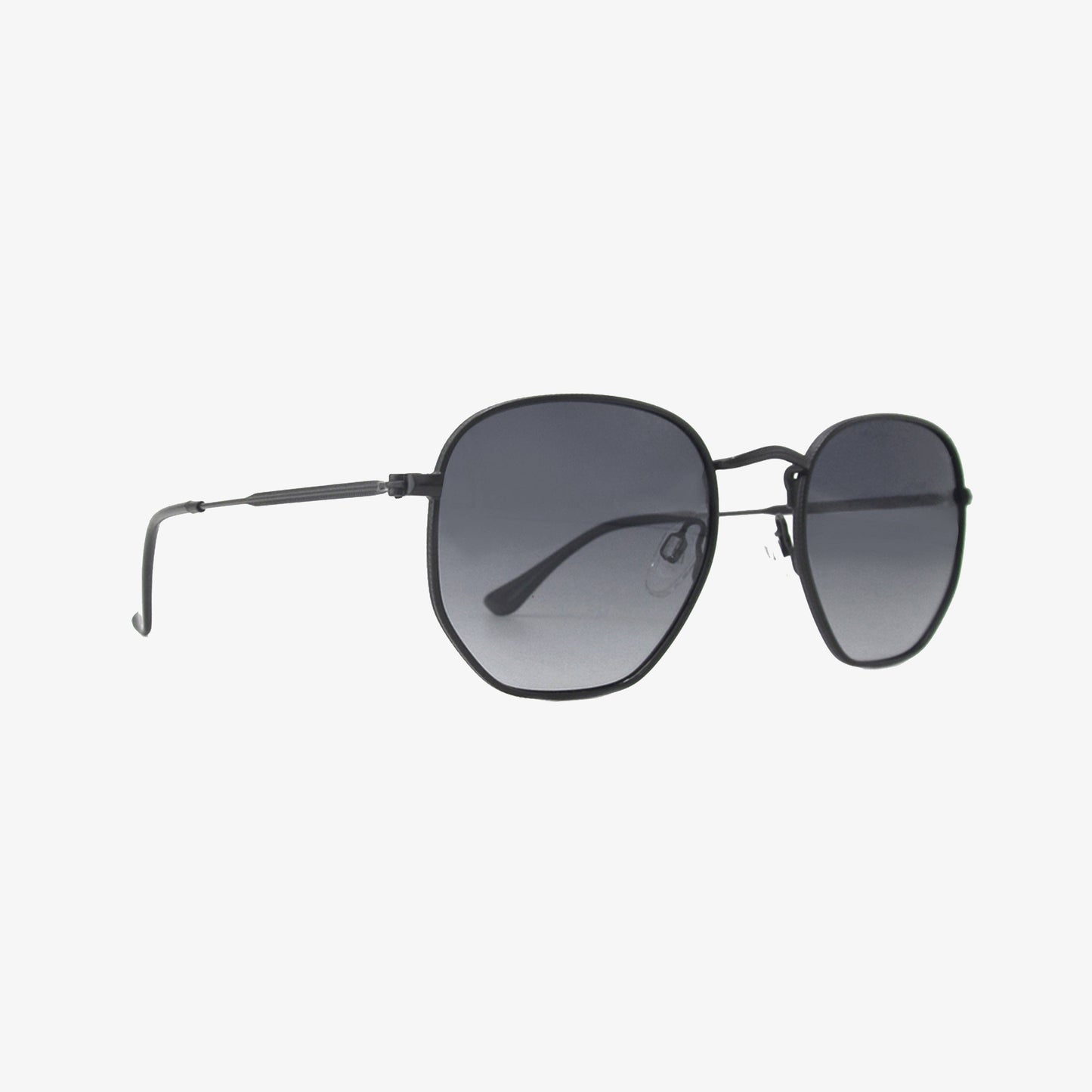 BILLIE MIDNIGHT Polarized Geometric Metal Fashion Sunglasses